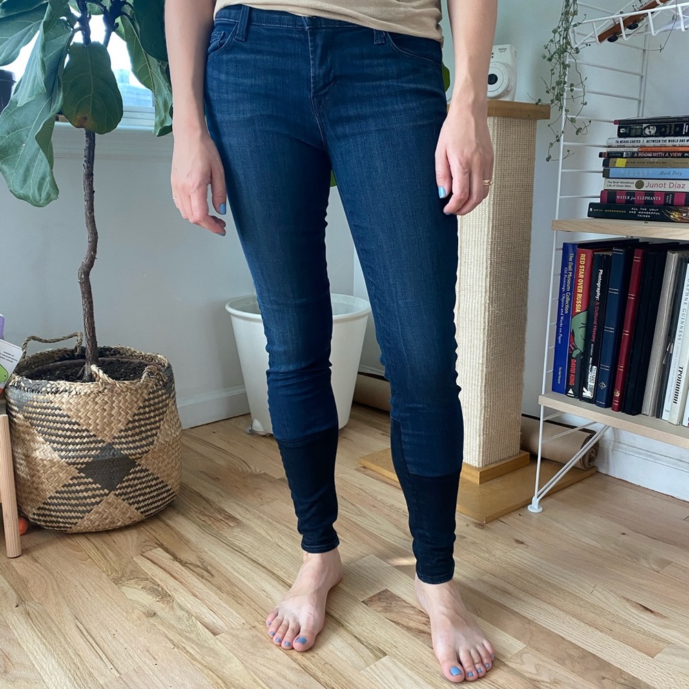 J Brand Stepped Hem Skinny Jeans - Size 25